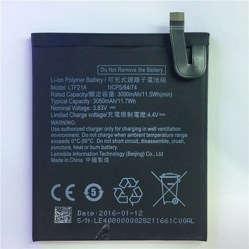 Аккумулятор LTH21A 3000 мАч для LeEco Letv Le Phone MAX 2/5 7 дюймов/X821 X820 запасная батарея