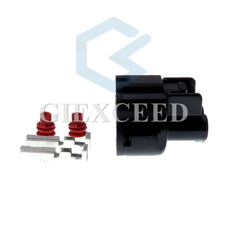 2 набора разъема автомобиля с водонепроницаемым разъемом 7283-1224-30 7283-1224-10 Женский автомобильный разъем Auto Socket для японских приложений IAT/MAT.