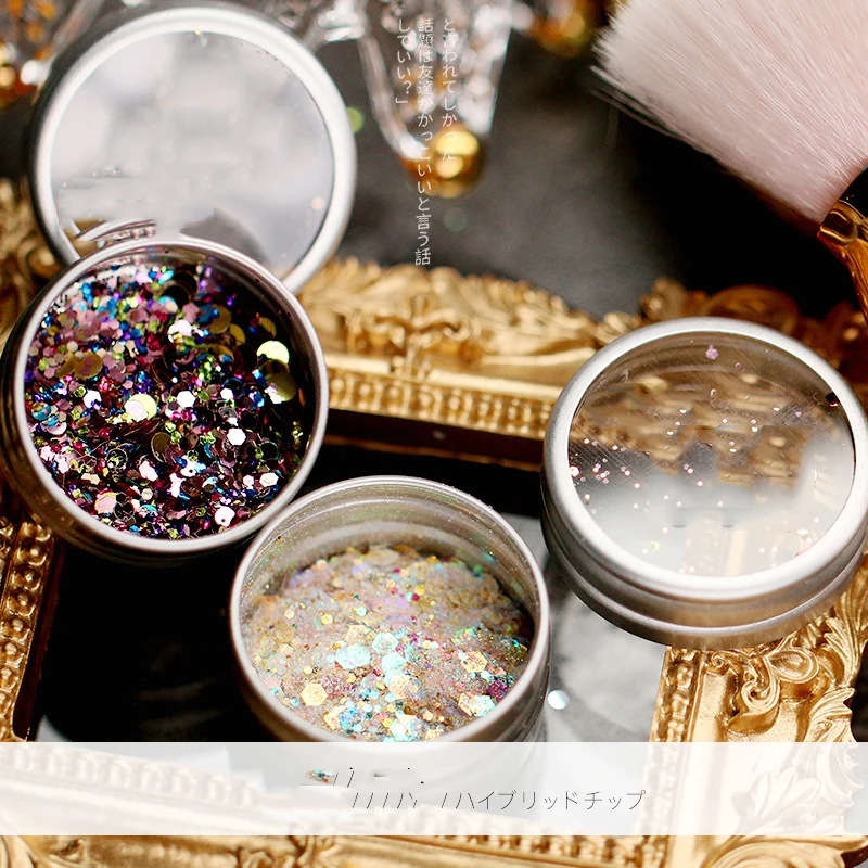 Светильник с золотым шампанским металлическим блеском шестигранный микс для