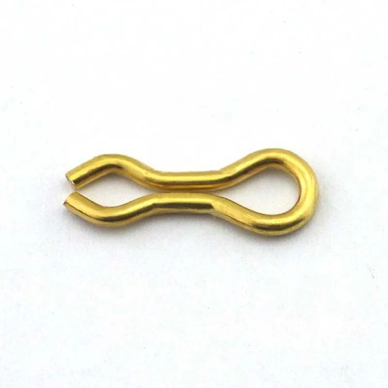 

[1000pcs] Brass Lead Sinker Eyes Splay Ring Carp Fishing Accessory Hair Rig Lead Weight Lock