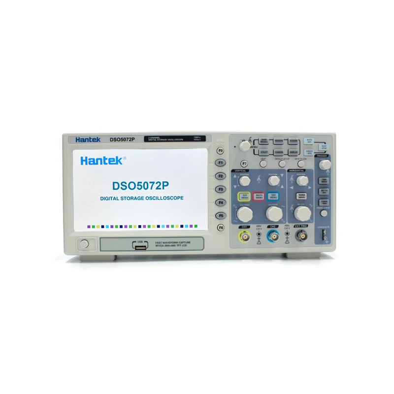 Hantek DSO5072P цифровой осциллограф Usb осциллографы 2 Каналы 70 МГц 1GSa/s ociloscopio помощи при