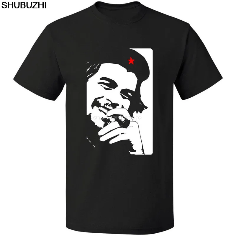 Хлопковая футболка Че Гевары логотип в винтажном стиле S 5XL Бесплатная доставка с