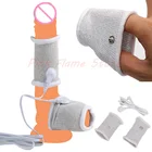 Электрошоковая терапия проводящее кольцо для пениса, Электрический пенис и мяч Растяжитель SM E-stim секс-игрушка для мужчин электрический стимулятор