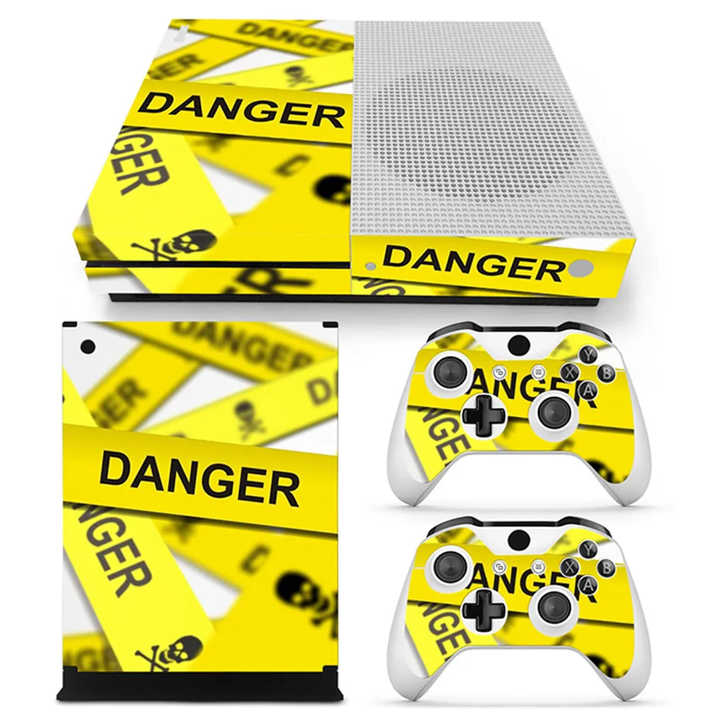 Цветная наклейка на консоль XBOX One S + чехол 2 контроллера Sexy American Girl|Наклейки| |