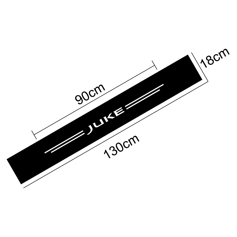 

For Nissan Juke 130*18CM Car Decoration Front Reflective Windshield Stickers Auto Windscreen Decals Auto Body Decor Accessories