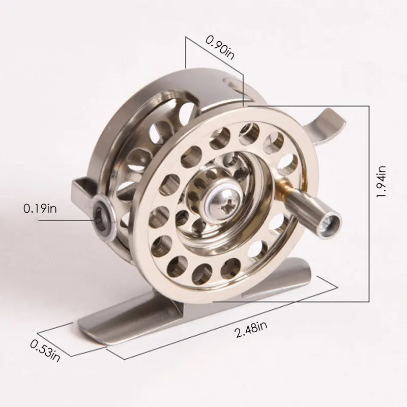 

Fishing Reel Right Front Drifting Fishing Reel Fly Fishing Tackle For Ice Fishing Accessories Tools