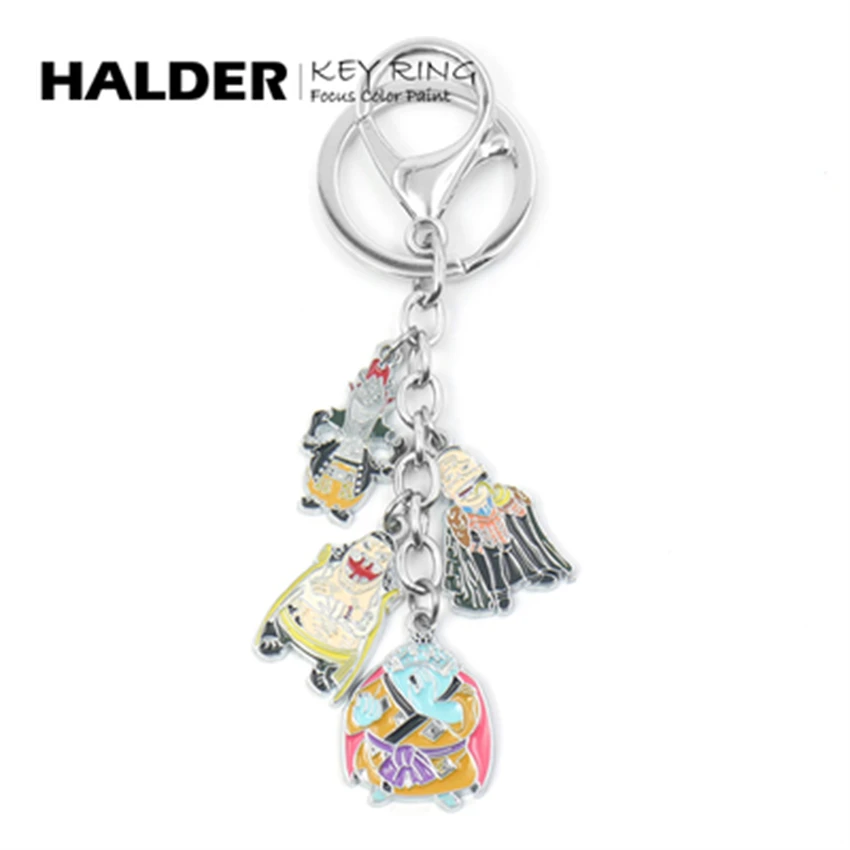 Цельный брелок для ключей косплея Marshall · D учебные брелки металлические