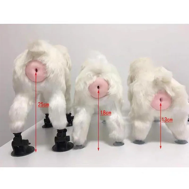 Juguete de silicona para perro, accesorio de simulaci&oacute;n de acoplamiento para perro, con ventilaci&oacute;n, para perros peque&ntilde;os, Bulldog-5