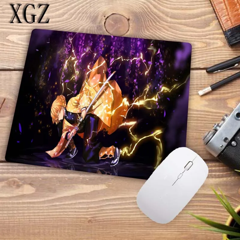 Игровой большой коврик для мыши XGZ аниме Demon Slayer Kimetsu No Yaiba компьютерный XXL с краями
