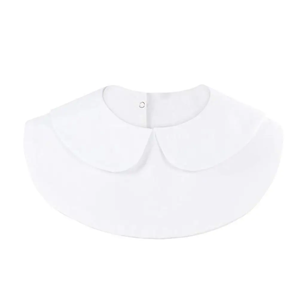 Женская рубашка с кружевным воротником винтажная блузка со съемным и отложным