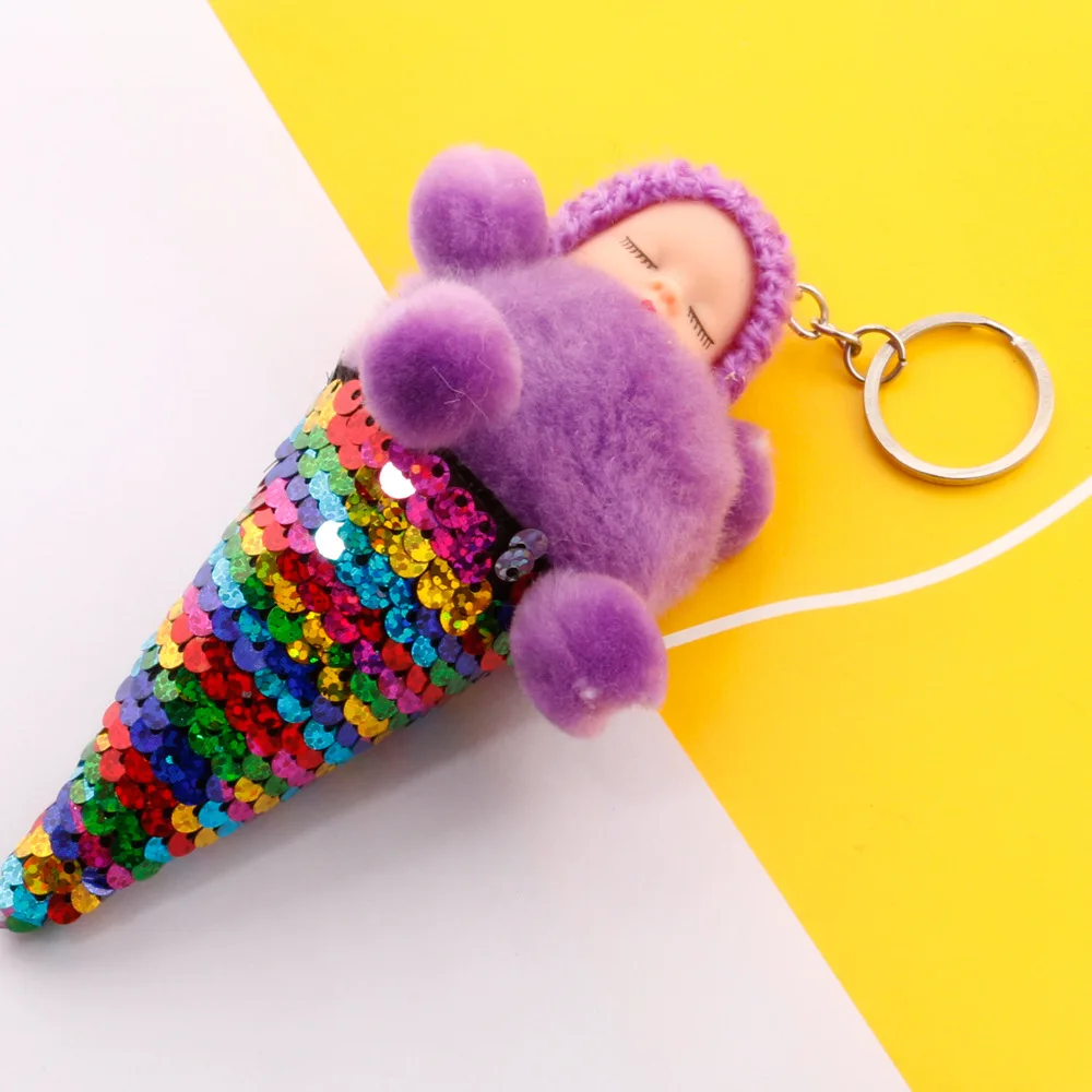 Gyro кукла-брелок для ключей подвеска мороженое креативные плюшевые куклы