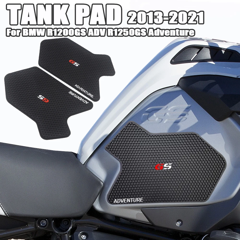 

New Motorcycle Accessories Side Fuel Tank Pad For BMW R1200GS ADV R1250GS Adventure Rubber Sticker Side Pad 2013-2021