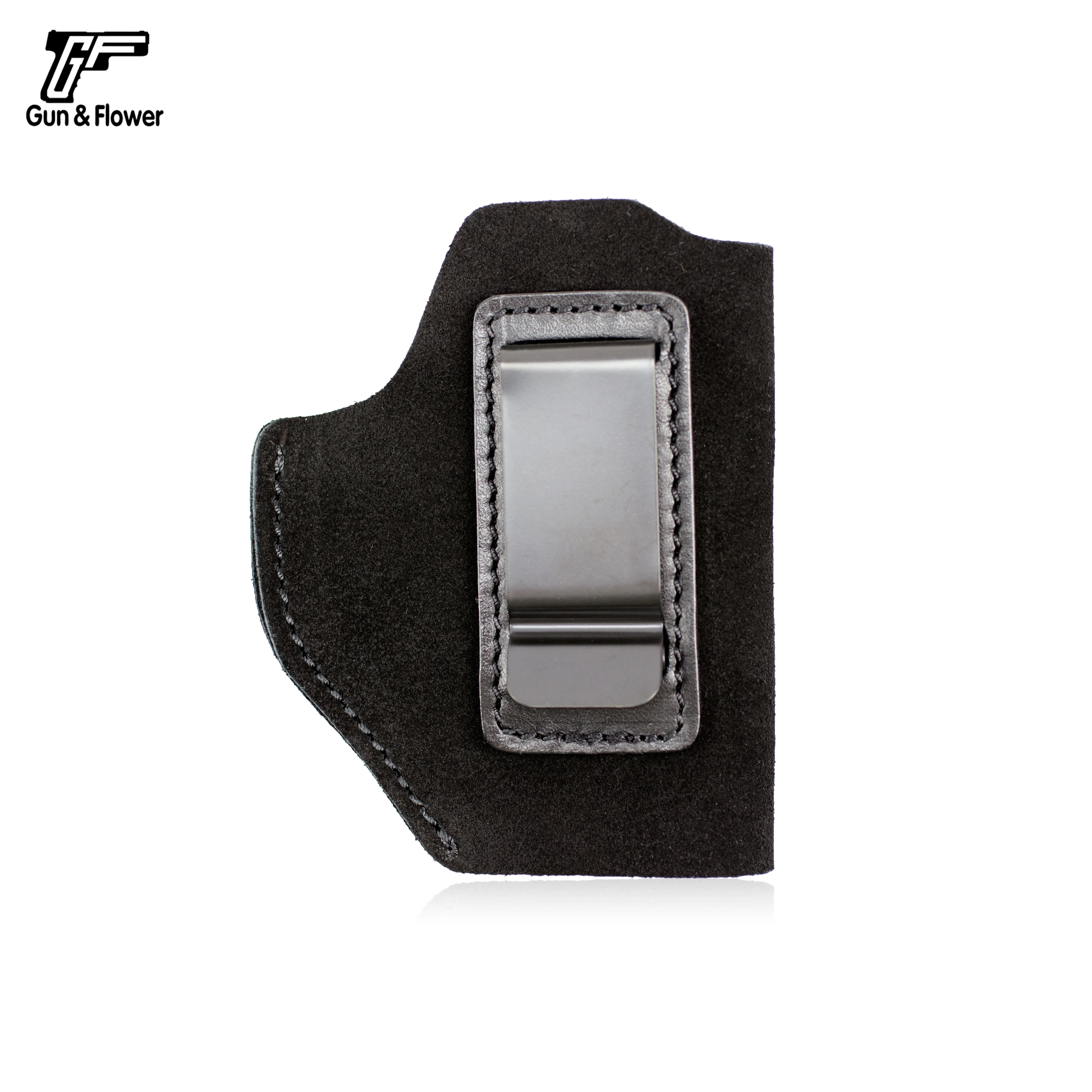 Чехол кобура из замшевой кожи с пистолетом и цветком чехол для пистолета IWB самых