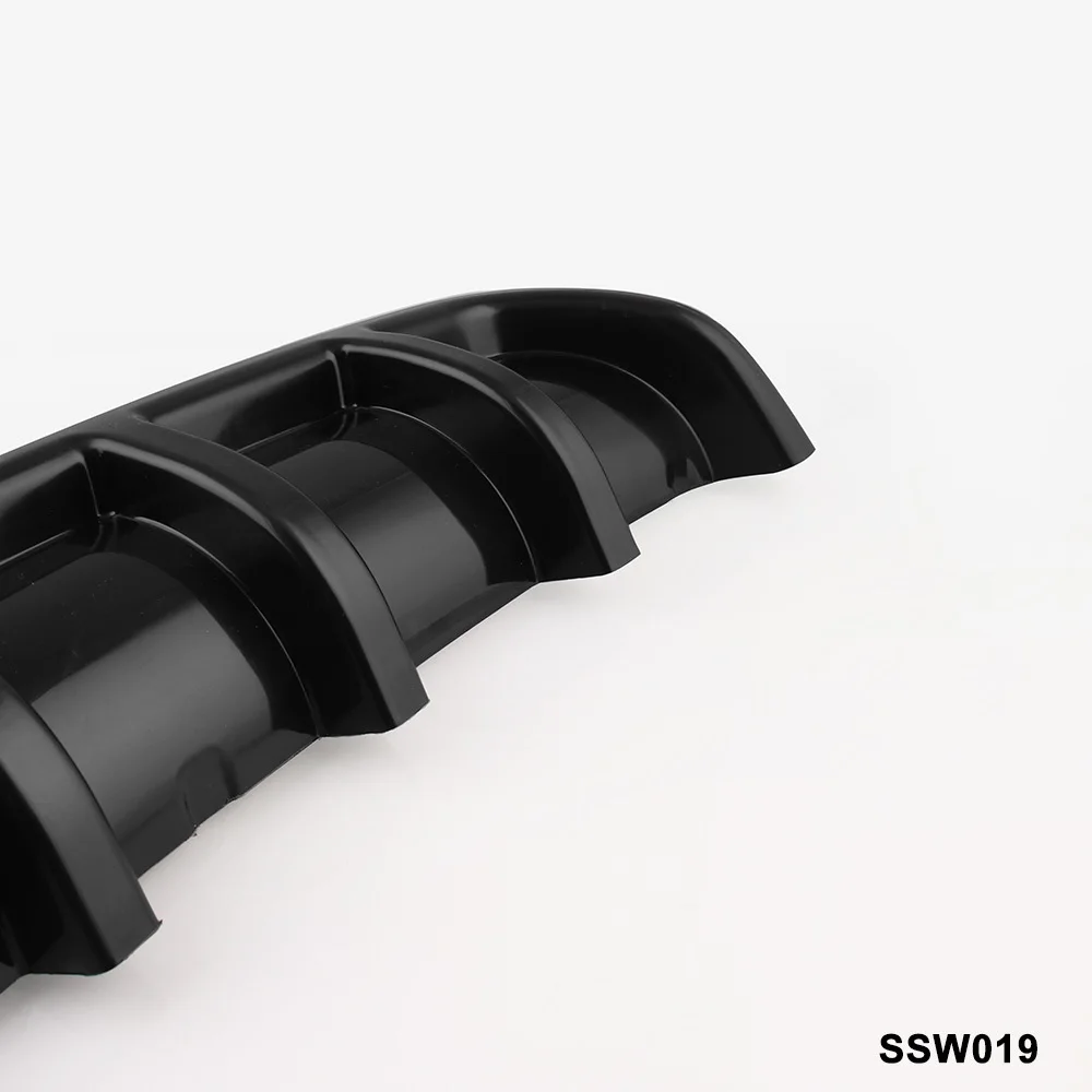 Сплиттер для заднего бампера Накладка губ плавный диффузор крышка Внешние