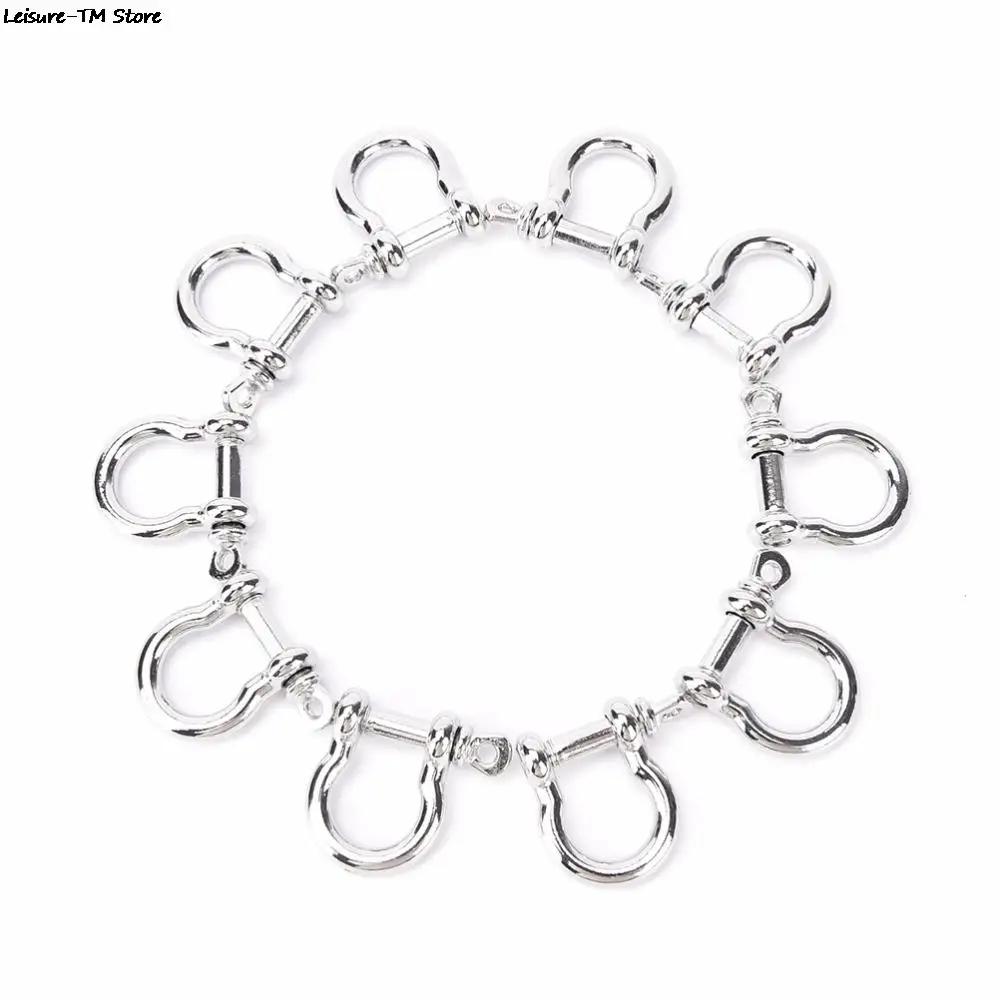 10 шт./лот O-образная Скоба из нержавеющей стали Якорная винтовой штифт для