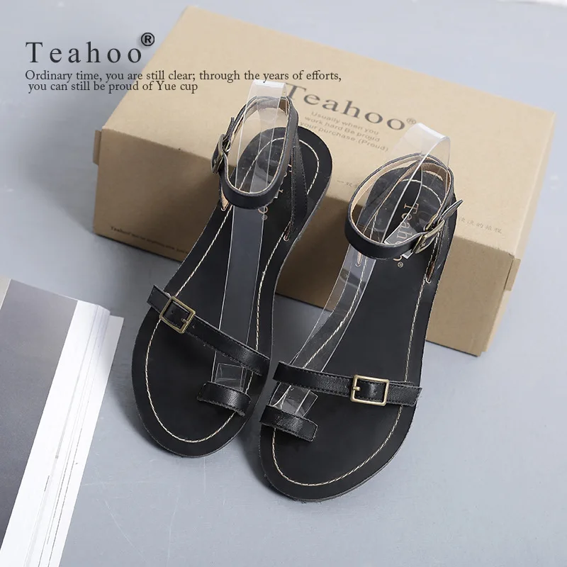 Student Clip toe rome narrow band sandals women beach shoes solid slingback flat gladiator femmes sandalias 2020 | Обувь