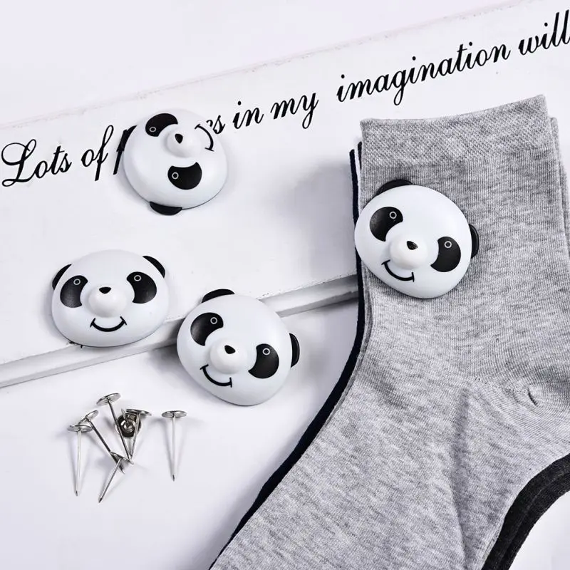 

8/16/24PCS Non-slip Quilt Clips Anti-skid Holder Panda Shape Fasteners Sheet Buckle