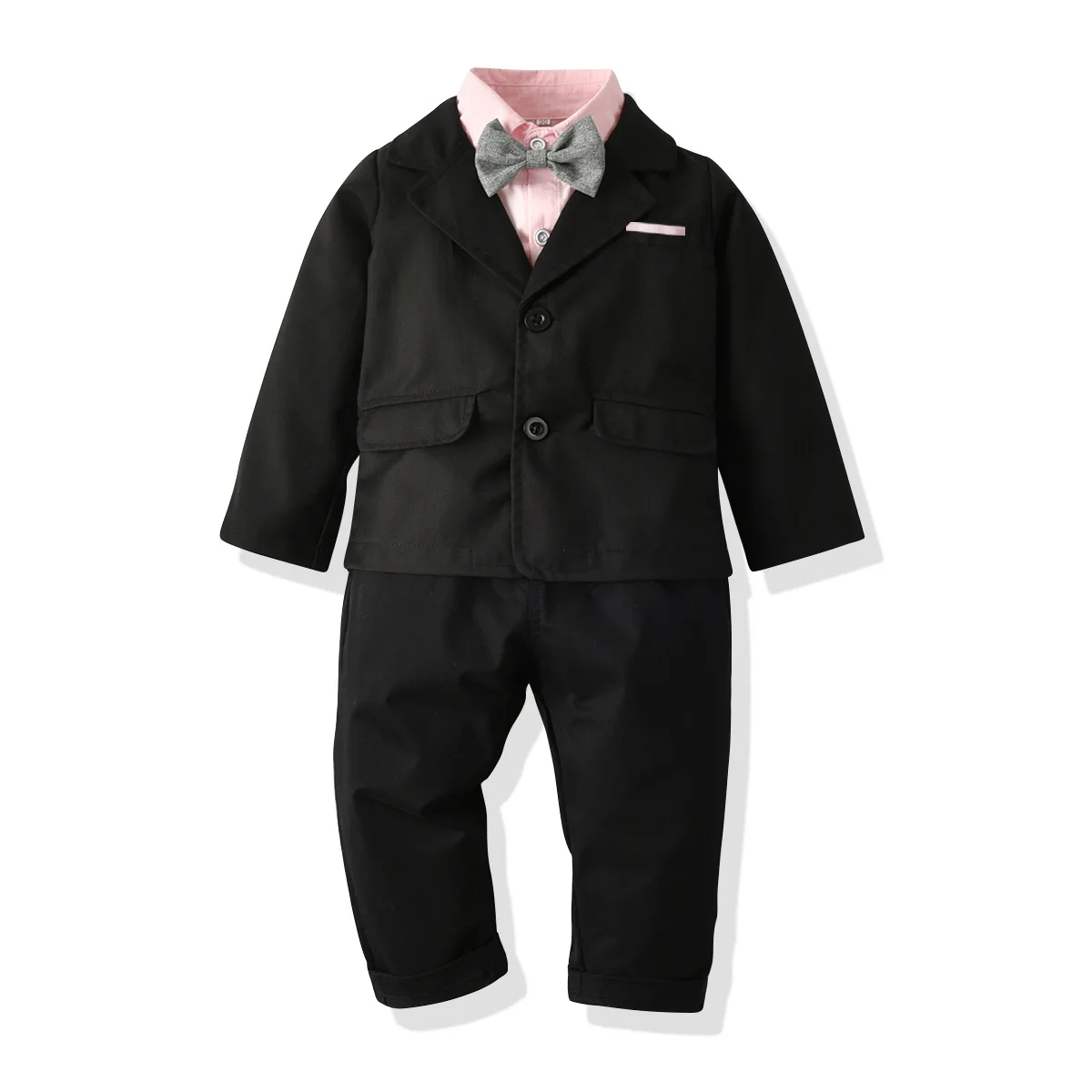 

5 Pieces Sets Boy Child Costume for Baby Boys Child for Wedding Kid Blazers Shirt Shorts Suit Formal Party Wear Children Clothes