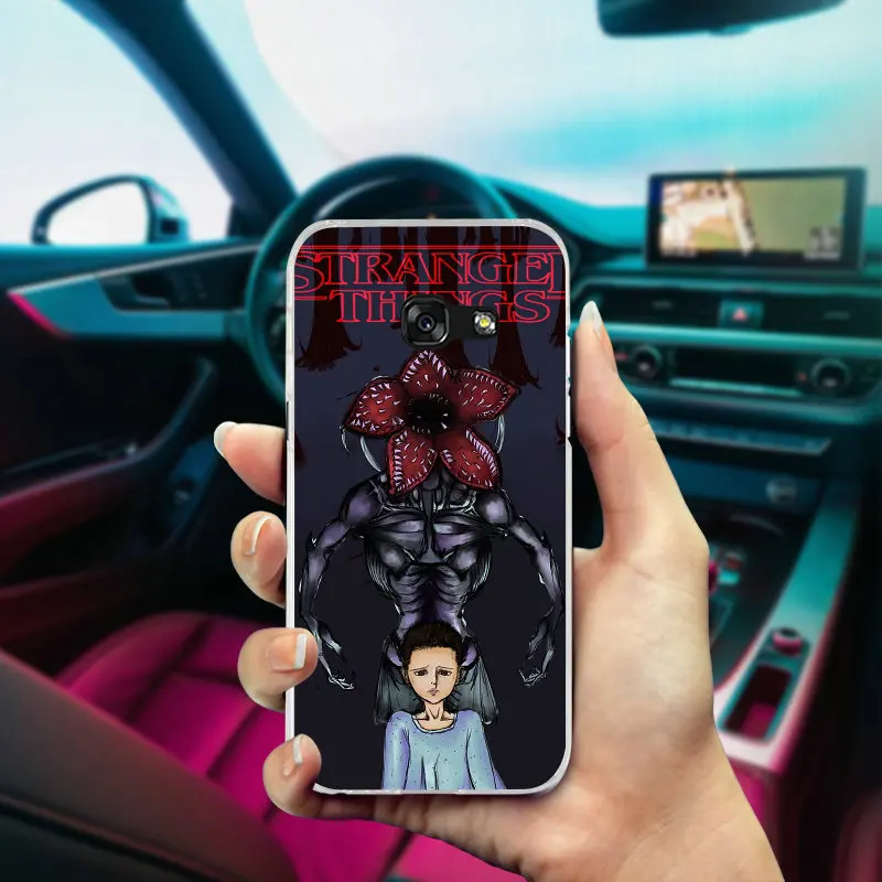 Мягкий Силиконовый ТПУ Прозрачный мобильный телефон Stranger Things чехлы для Samsung Galaxy A3