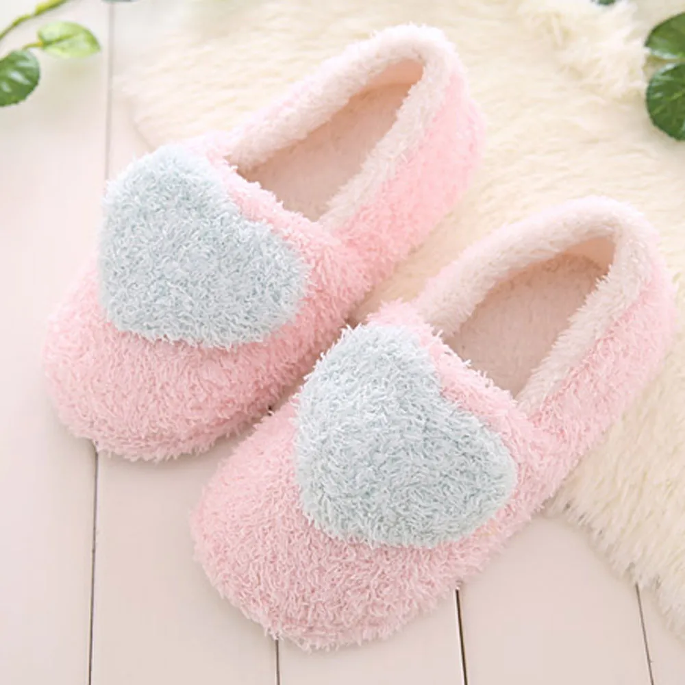 Тапочки женская обувь милые женские домашние мягкие тапочки с хлопковой