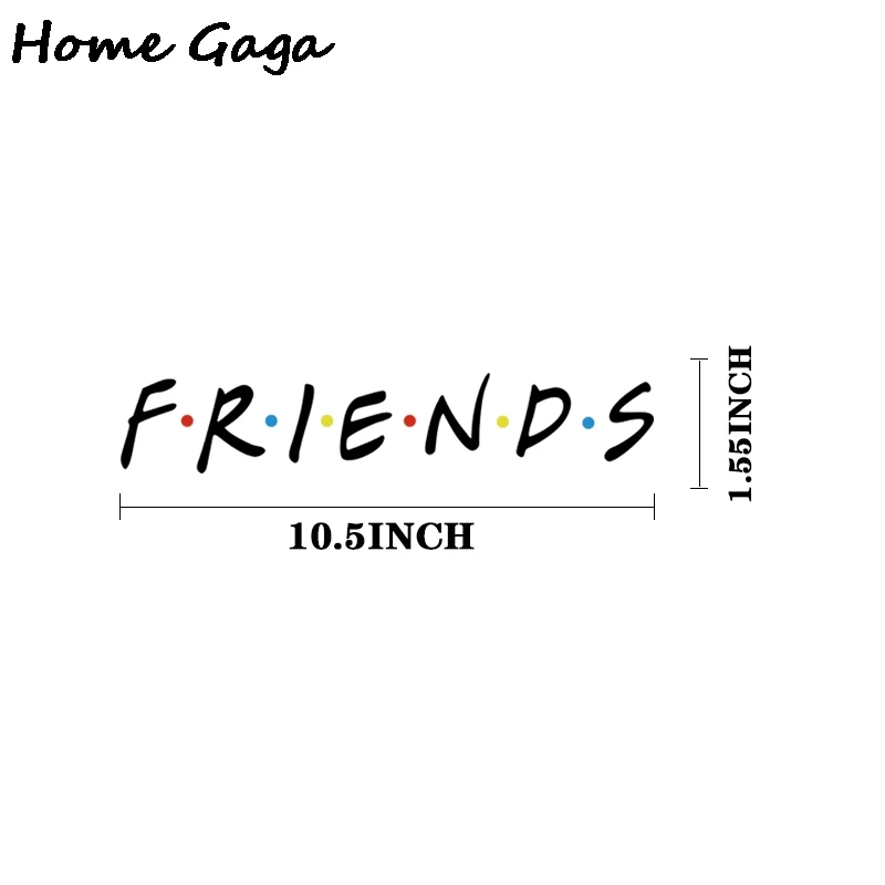 Наклейки Homegaga Friends для ТВ-показа жара-пресс утюжок на пластыри сделай сам патчи