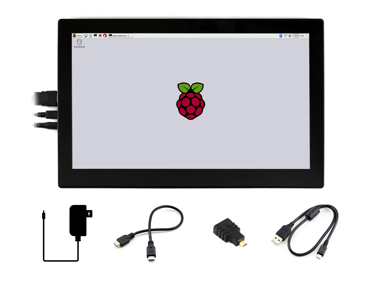 Waveshare 13 3 дюймовый сенсорный экран IPS 1920*1080 крышка из закаленного стекла поддержка