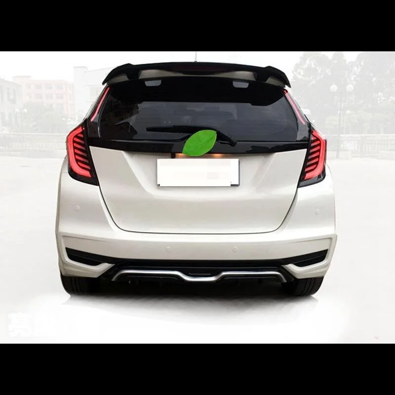 

Lip Accesorios Coche Decoration Spoiler Auto Accessories Exterior Car Sticker Styling Moulding 2018 2019 2020 FOR Honda Fit