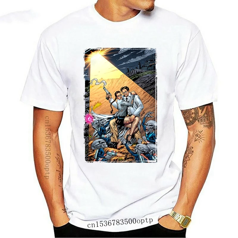 

T-Shirt for Men Rife Area 51 Alien Encounter Tshirt Labor Day Crewneck Pure Cotton Short Sleeve T Shirt Black Punk Tops & Tees L