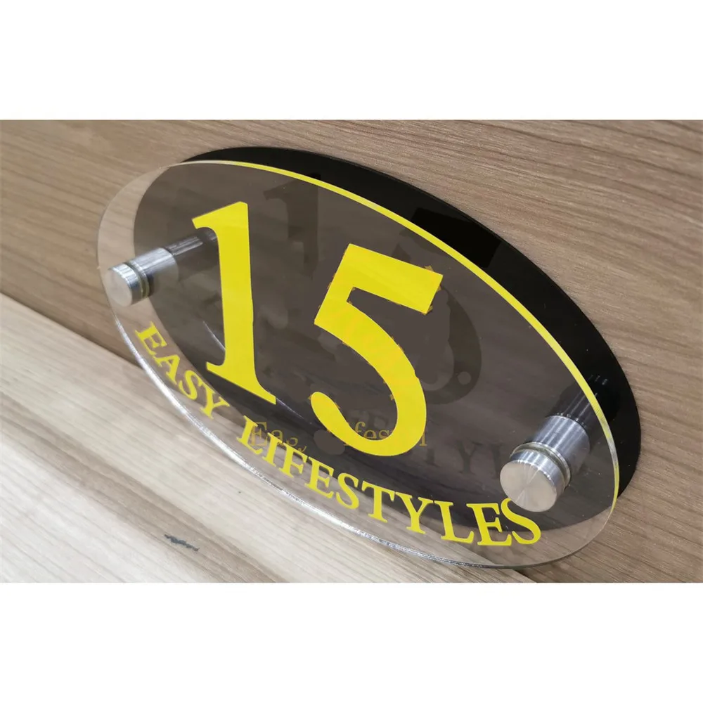 

MODERN HOUSE NUMBER PLATE(ACRYLIC) OFFICE APARTMENT, NOMBOR RUMAH PLAT TERKINI