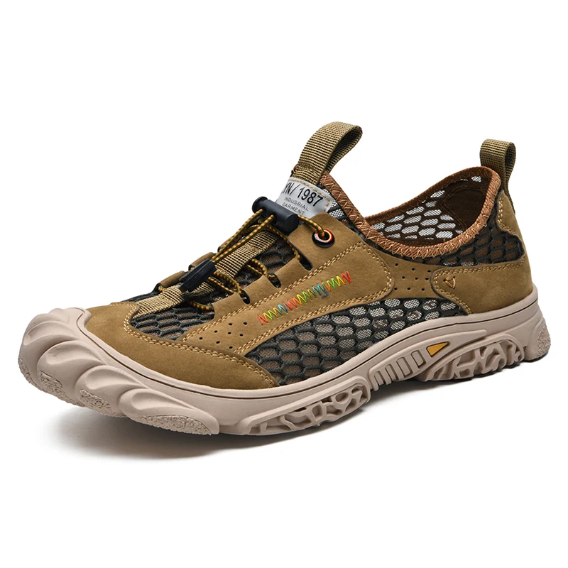 

Jumpmore Men Sandals Summer Breathable Outdoor Hiking Shoes Size 38-44