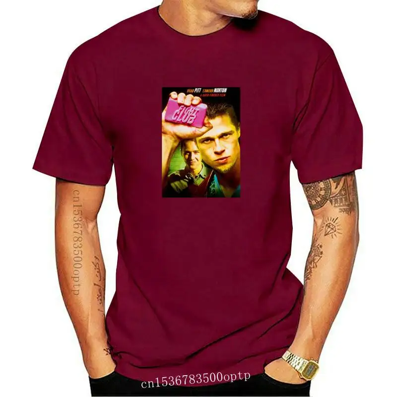 

Дизайнерский постер по мотивам фильма «Бойцовский клуб», мужские Забавные футболки, женская футболка, дизайнерская футболка, футболки с че...
