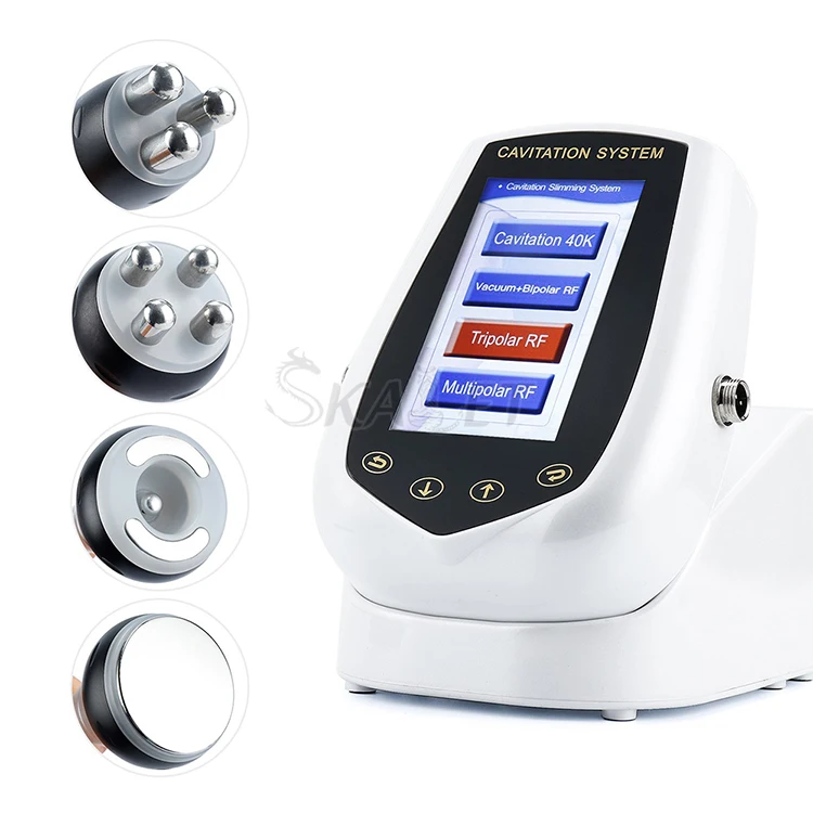 

5MHZ RF Facial Lifting Skin Rejuvenation Tightening Beauty Device 40k Cavitation Ultrasonic Slimming Machine