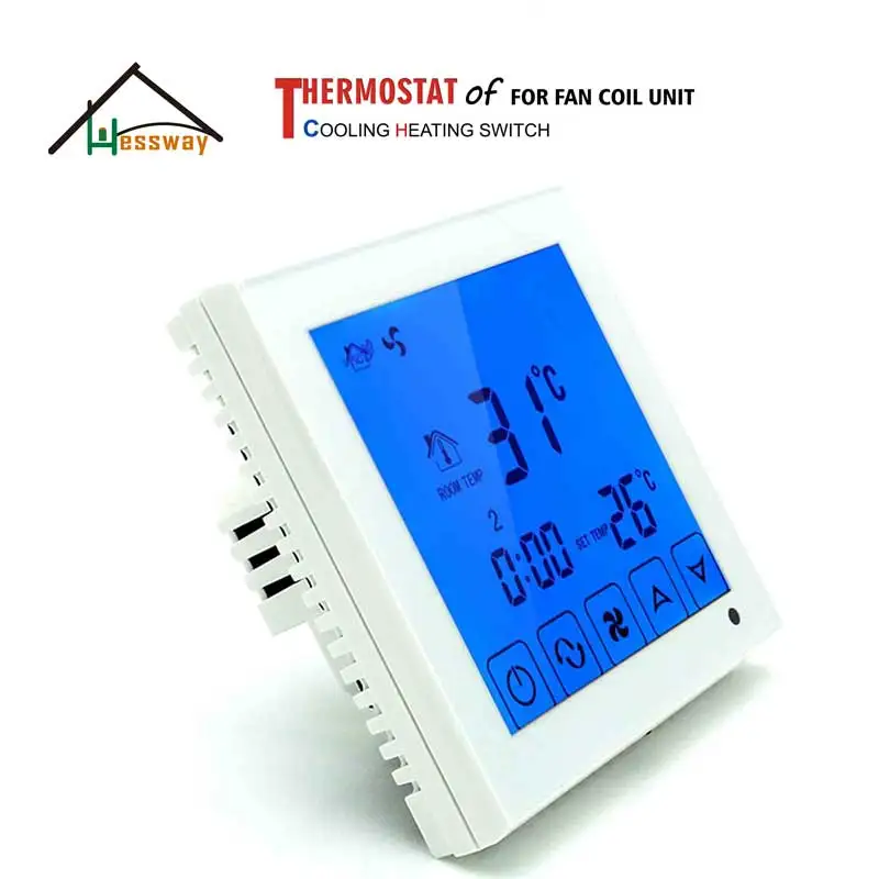 Цифровой комнатный термостат для кондиционирования воздуха с сенсорным экраном