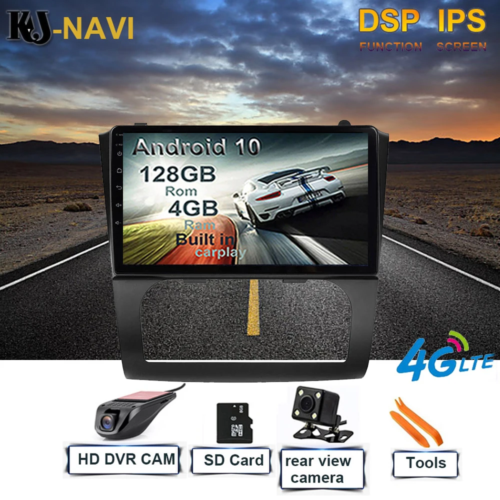 KJ NAVI Android 10 CARPLAY автомобильное радио стерео плеер GPS навигация мультимедиа для Nissan