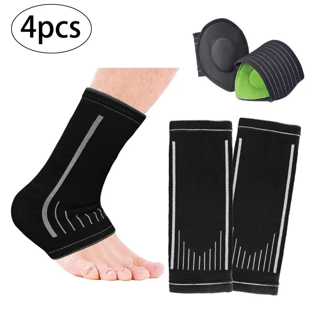 4 шт. повязка на ногу эластичная ногу|Инструмент для ухода за ступнями| |