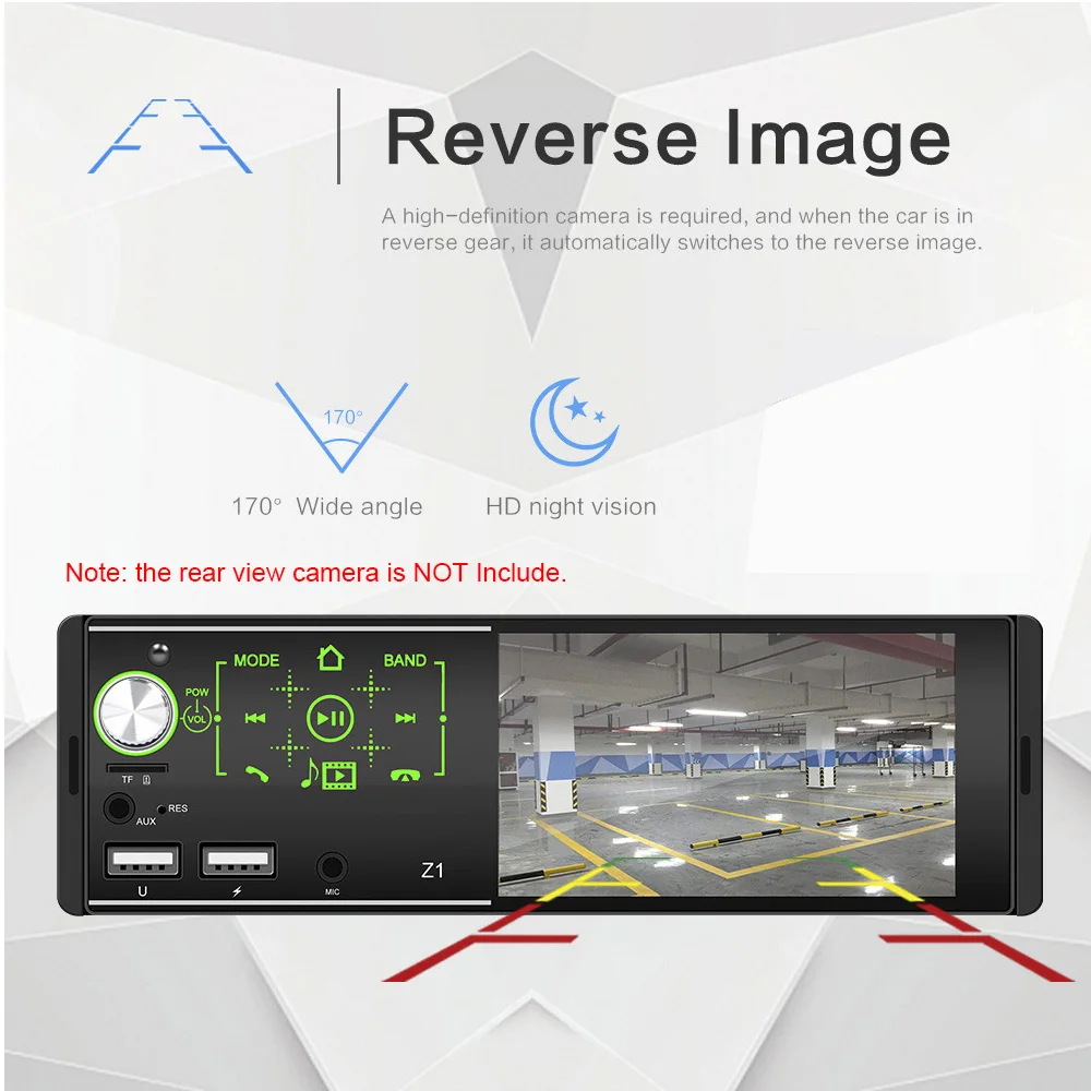 4 1 touch screen car audio radio mp3 mp5 dvd player 1din stereo steering wheel control 7colors backlight automotive accessories free global shipping