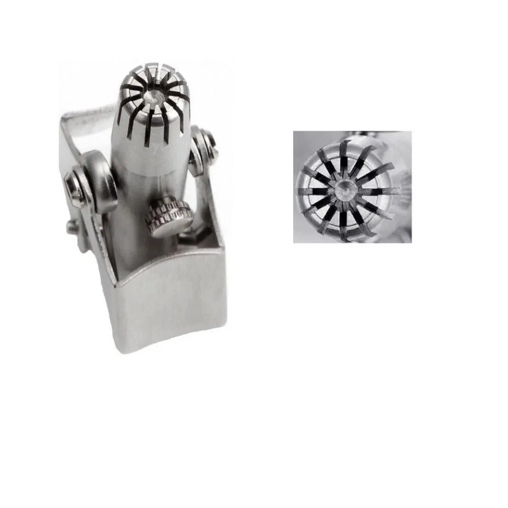 Триммер для ушей и носа QSHAVE из нержавеющей стали безопасный уход ручная стрижка