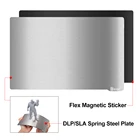 BIQU светильник отверждающий пружинный стальной лист + Гибкая магнитная наклейка 202x128 детали тепловой пластины для 3D-принтера ANYCUBIC Wanhao UV LCD DLP