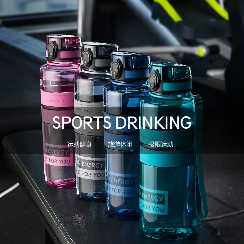 

Super large capacity plastic water cup men's and women's portable water bottle space Cup outdoor sports driver's large kettle