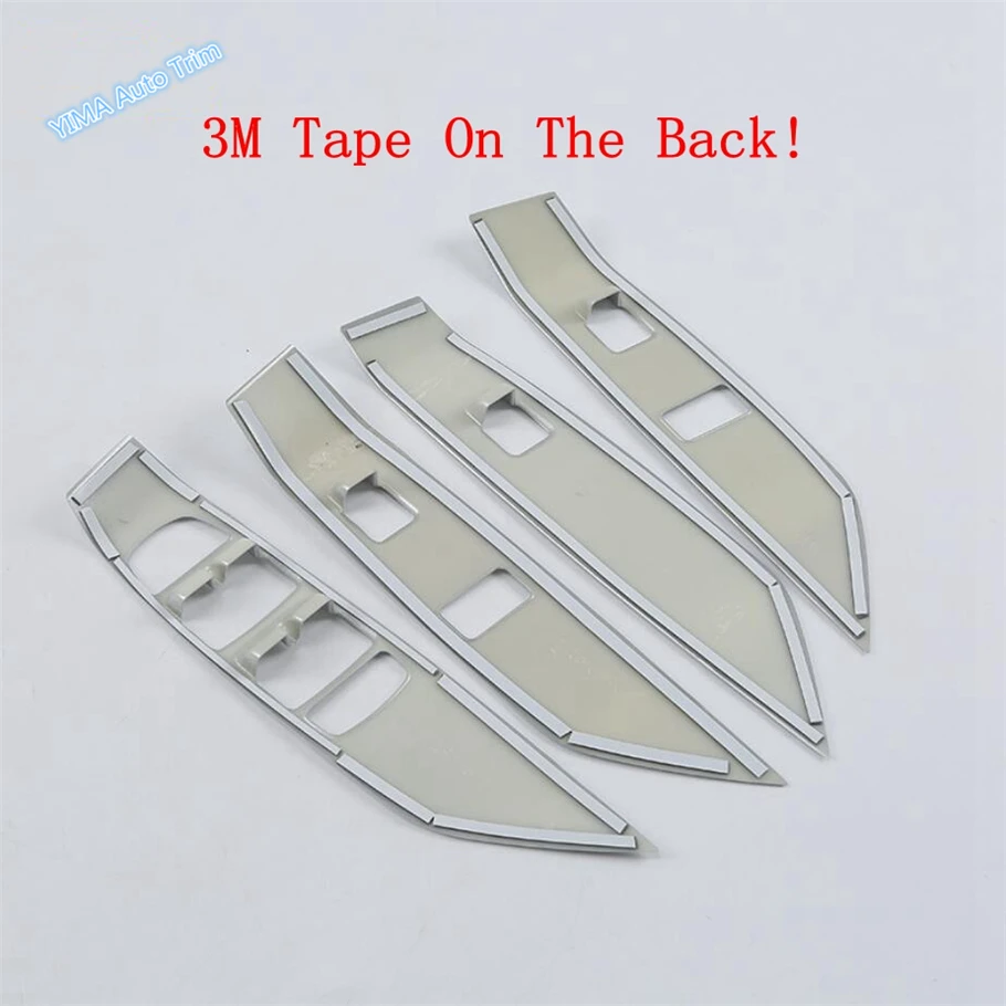 

Lapetus Matte Interior Refit Kit For Jaguar E-pace 2018 2019 2020 Window Lift Button / Transmission Shift Gear Panel Cover Trim