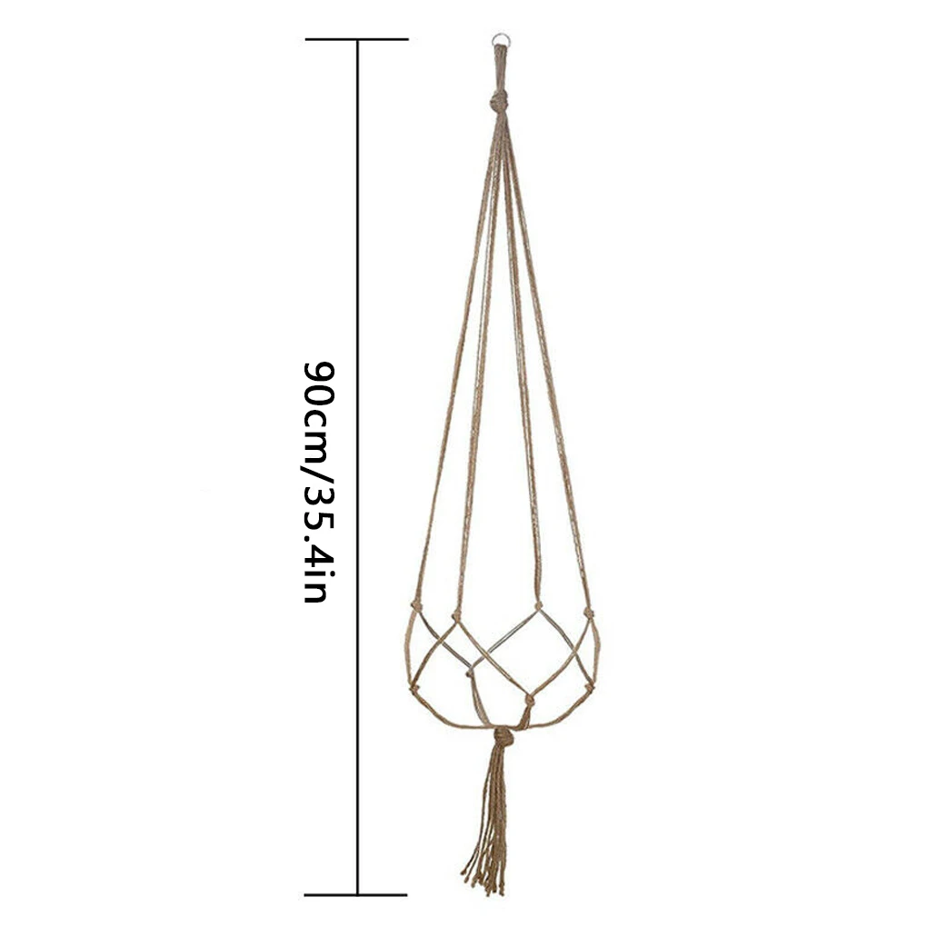 

Hanging Plant Handmade Macrame Plant Hanger Flower Pot Planter Hanger Wall Decor Courtyard Garden Hanging Planter Hanging Basket
