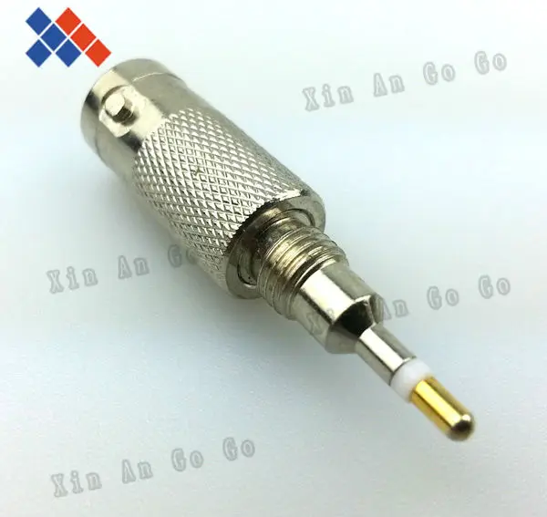 

10pcs RF Q9 connector BNC female to 2.3 mm male adapter full copper