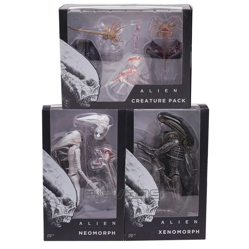 NECA ALIEN Xenomorph Neomorph набор существ из ПВХ экшн фигурка Коллекционная модель