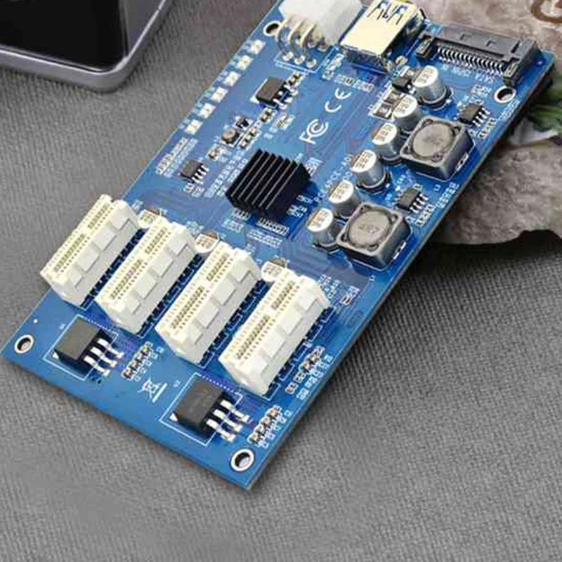 M.2 NGFF PCIE PCI Express Райзер-адаптер 4 слота PCI-E | Компьютеры и офис