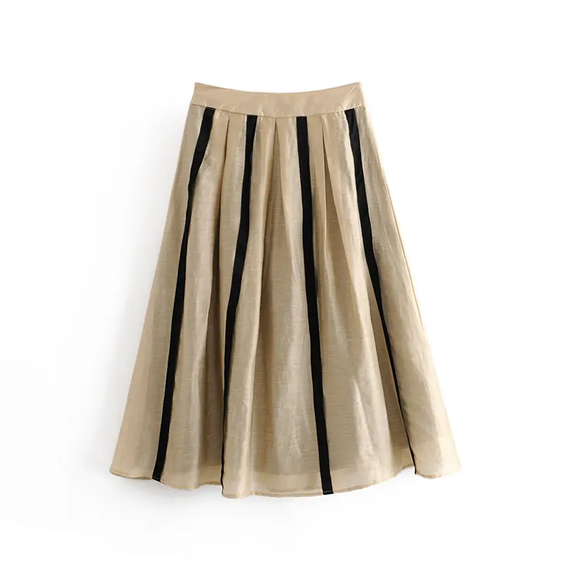 Новые женские винтажные цветные платья осенние плиссированные Бальные юбки faldas