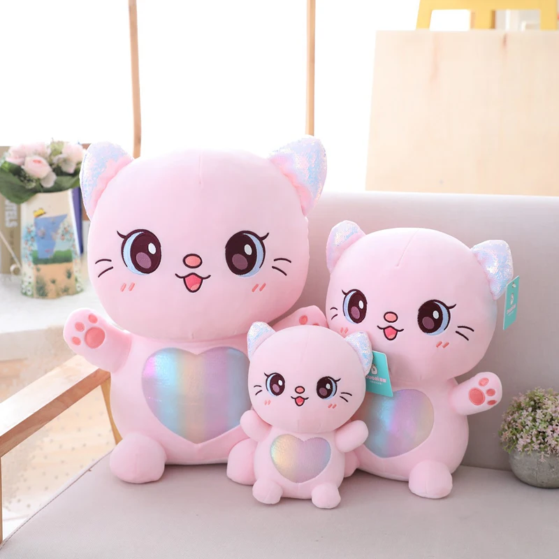 Стиль русалки кошка плюшевые игрушки детские игрушки Мягкие Пуховые хлопковые мягкие игрушки подарок Детская комната украшения