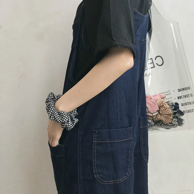 Клетчатая льняная заколка для конского хвоста милые резинки волос девочек