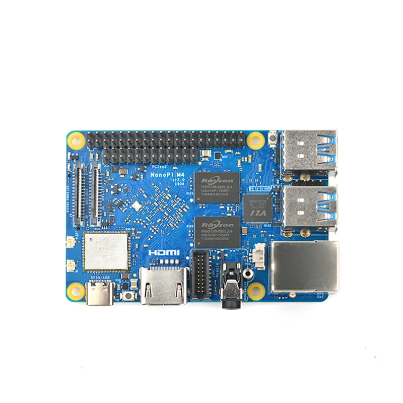 RK3399 макетная плата NanoPi M4V2 Двухдиапазонная Wi Fi Двойная камера 4G Память 4K Play для