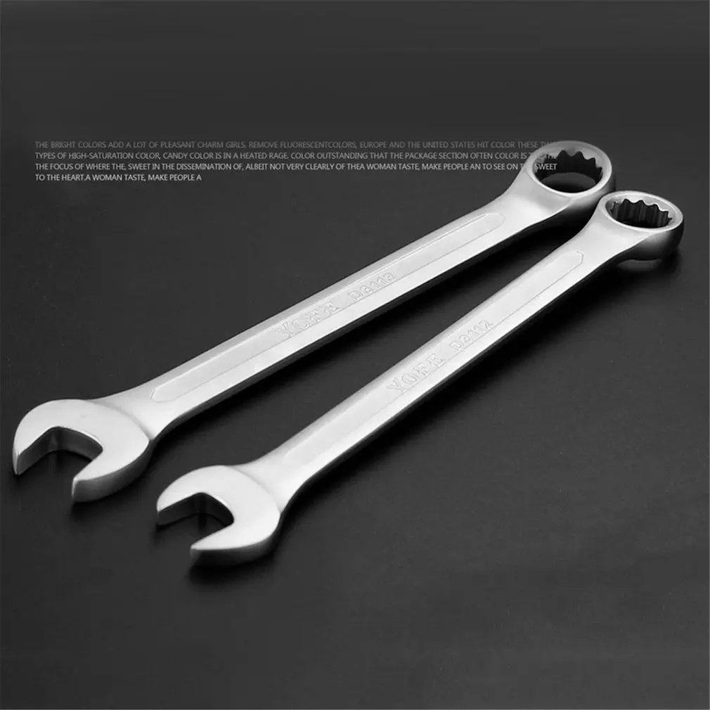 New Flexible 6mm-32mm Double Head Ratchet Spanner Combination Wrench Set Of Keys Skate Tool Gear Ring Repairing | Инструменты