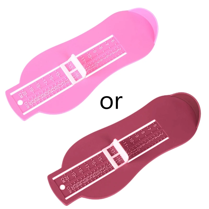 Medidor de medida de pie para ni&ntilde;os, dispositivo de regla de medici&oacute;n de tama&ntilde;o de zapatos, 6-20cm, 77HD-4